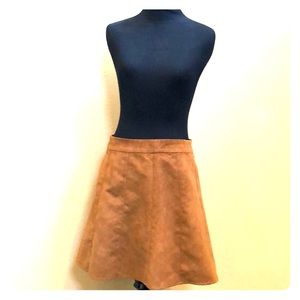 BCBGeneration Ultra-suede Skater Skirt